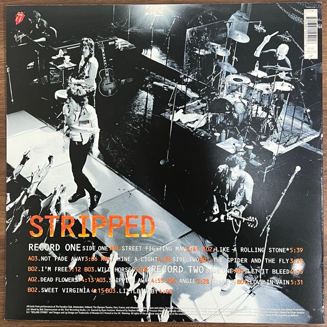 【2LP/UK盤】The Rolling Stones / Stripped