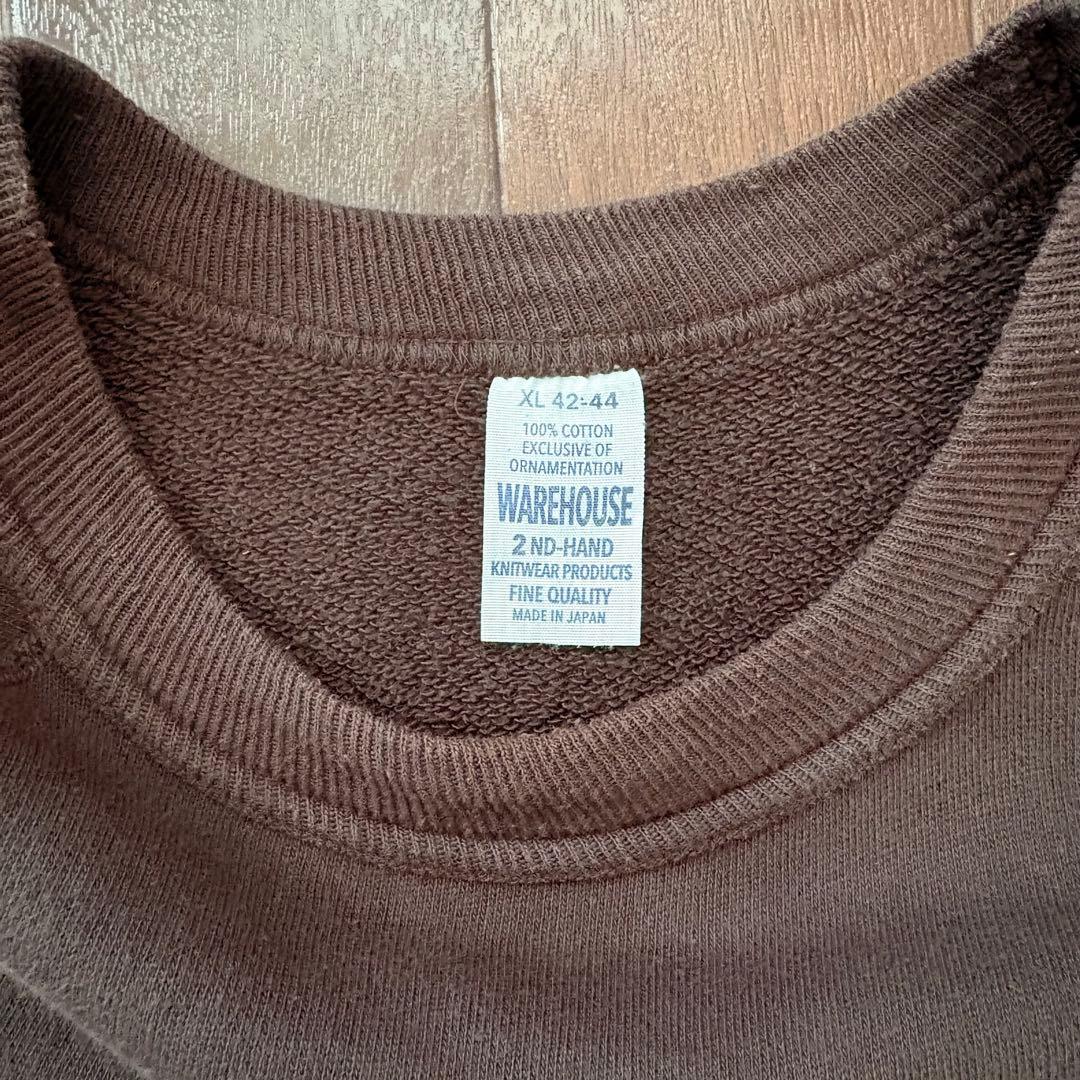 ウエアハウス セコハン 半袖スウェット XL