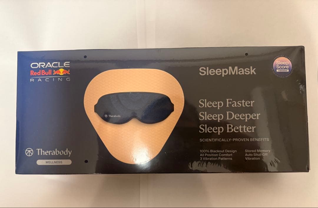Therabody SleepMask アイマスク 遮光、温熱、振動　未開封