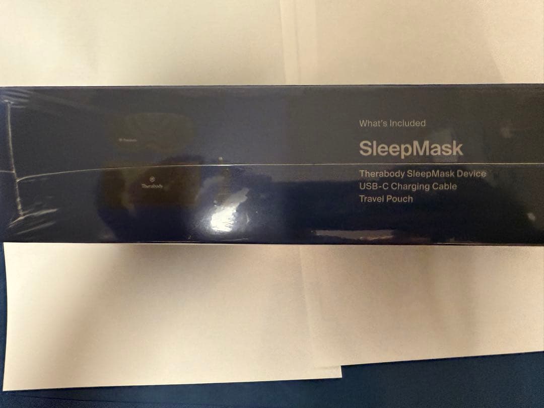 Therabody SleepMask アイマスク 遮光、温熱、振動　未開封