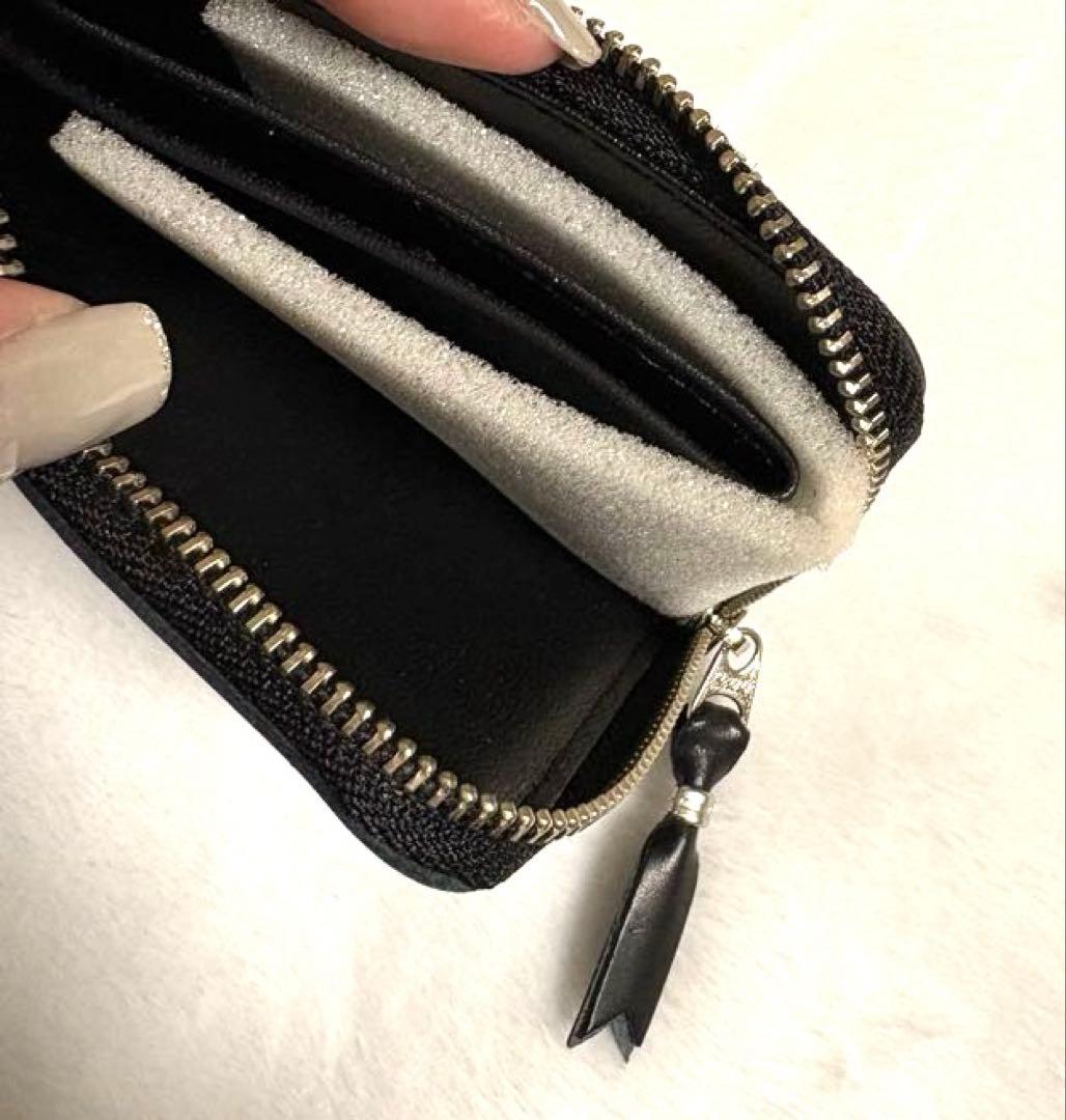 新品　COMME des GARCONS メッセージL字ジップウォレット