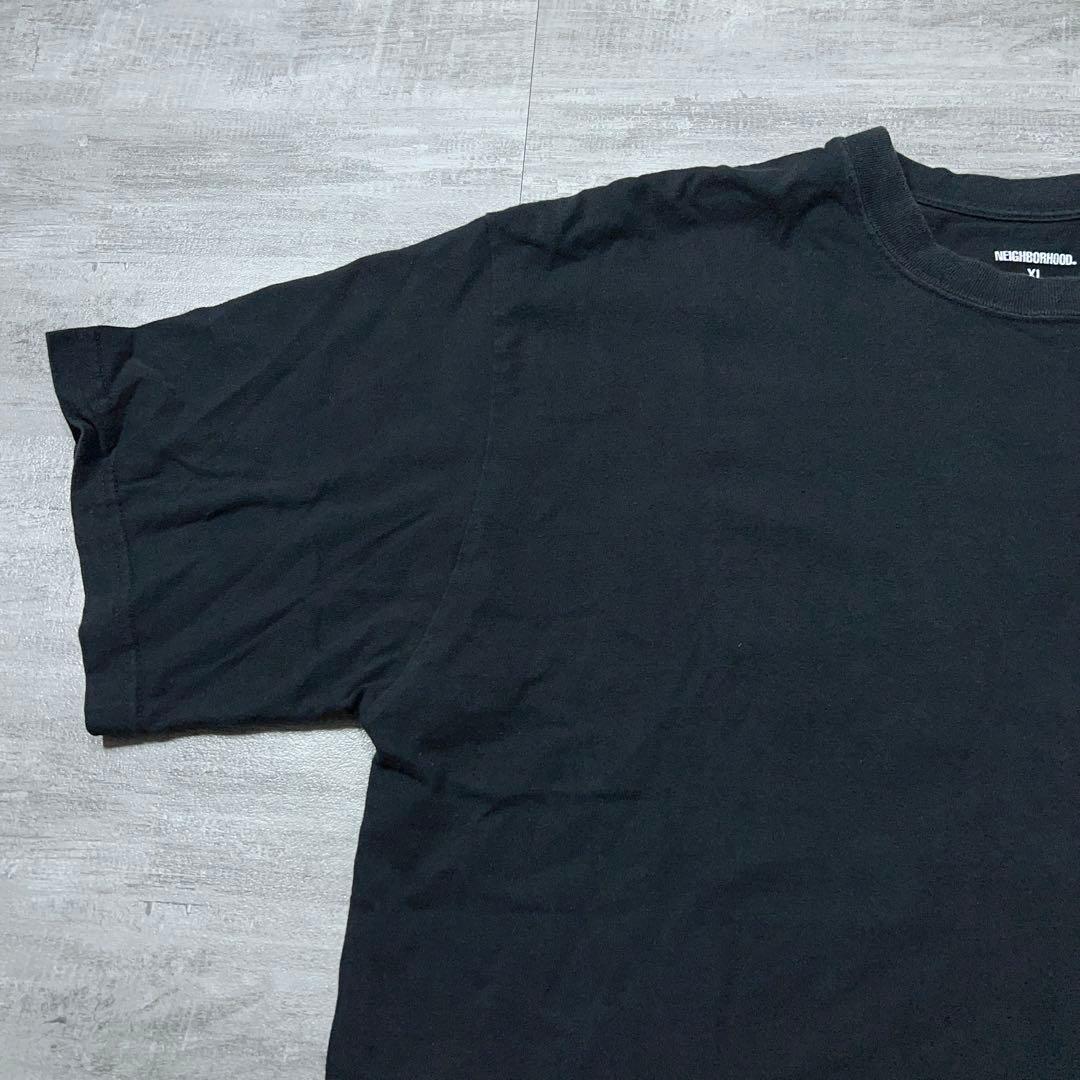 NEIGHBORHOOD ネイバーフッド BOXロゴ Tシャツ 黒 両面プリント