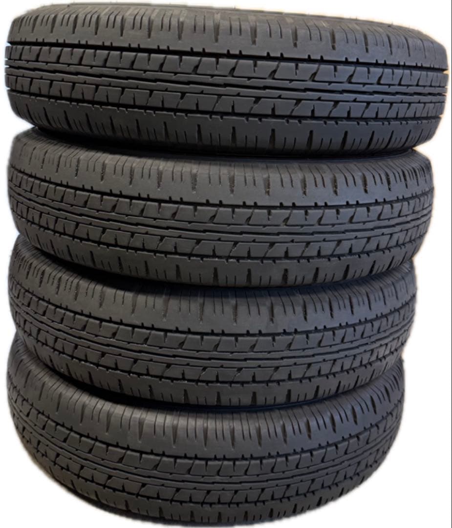 25年製 DL ダンロップ VAN01 155/80R14 4本 送料無料