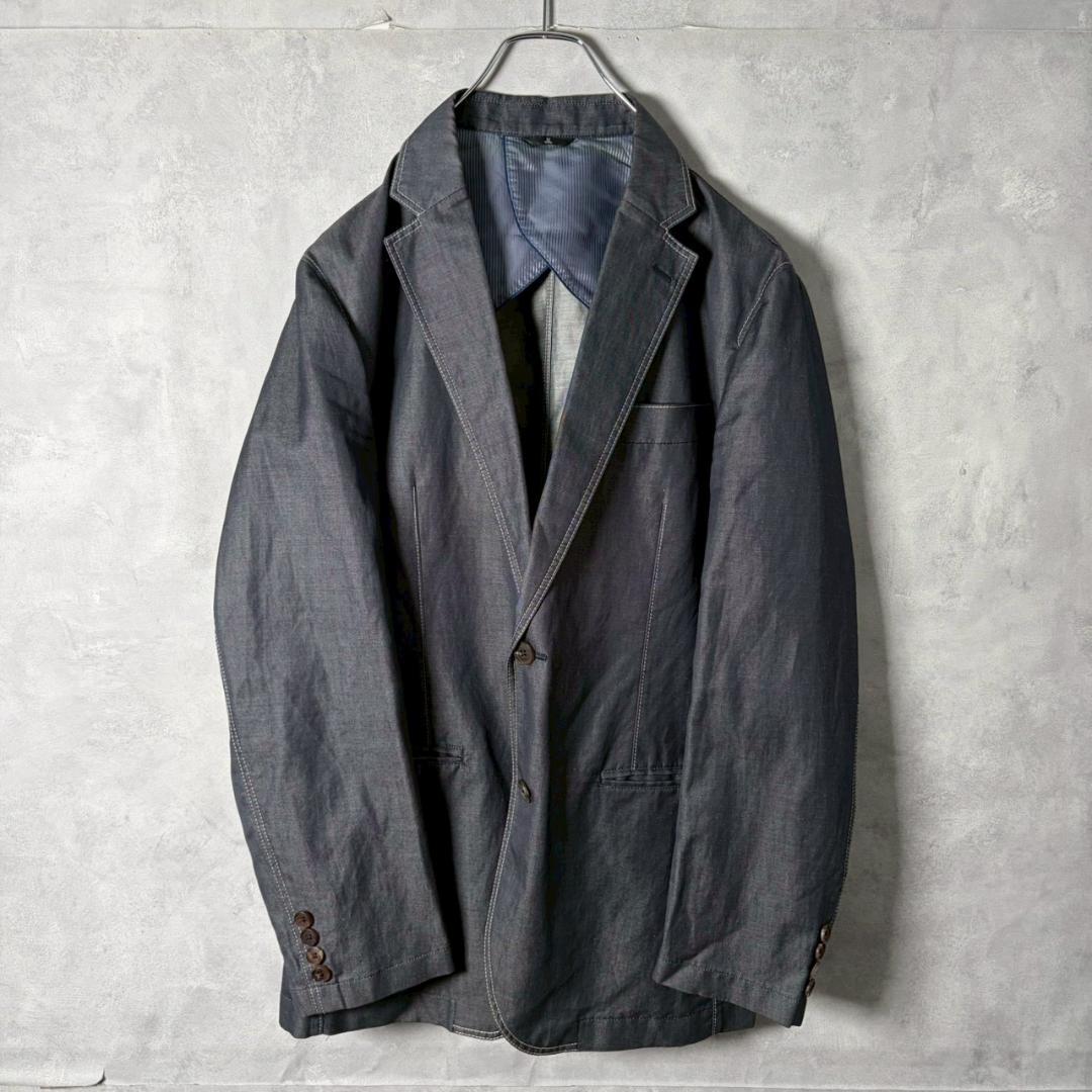 LANVIN ステッチデザイン テーラードジャケット N2764