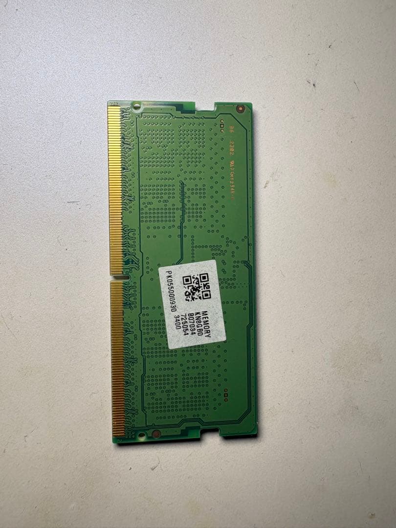 メモリー SAMSUNG SODIMM DDR5 8GB