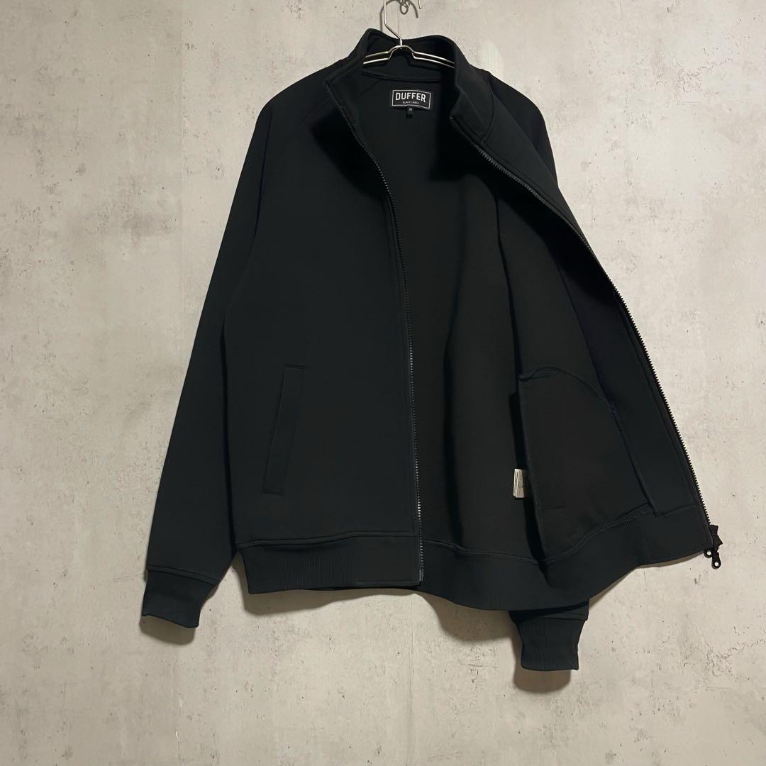 DUFFER BLACK LABEL ダンボールニット スタンド ジップトップス