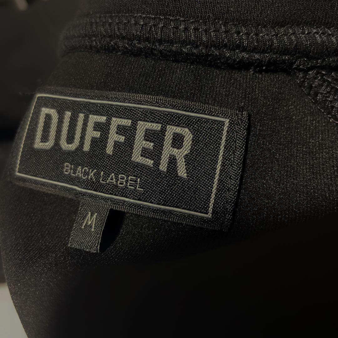 DUFFER BLACK LABEL ダンボールニット スタンド ジップトップス