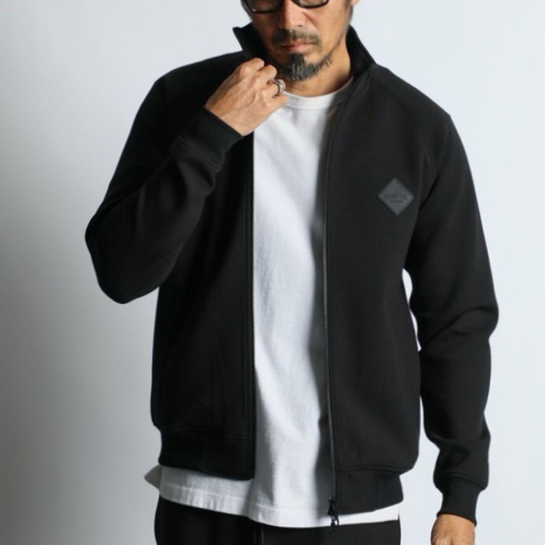 DUFFER BLACK LABEL ダンボールニット スタンド ジップトップス
