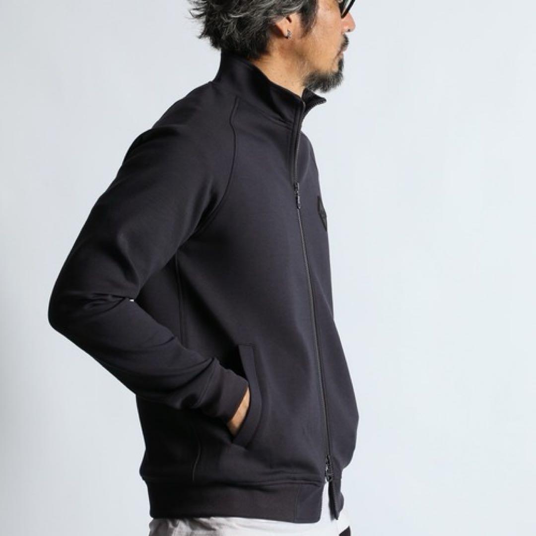 DUFFER BLACK LABEL ダンボールニット スタンド ジップトップス