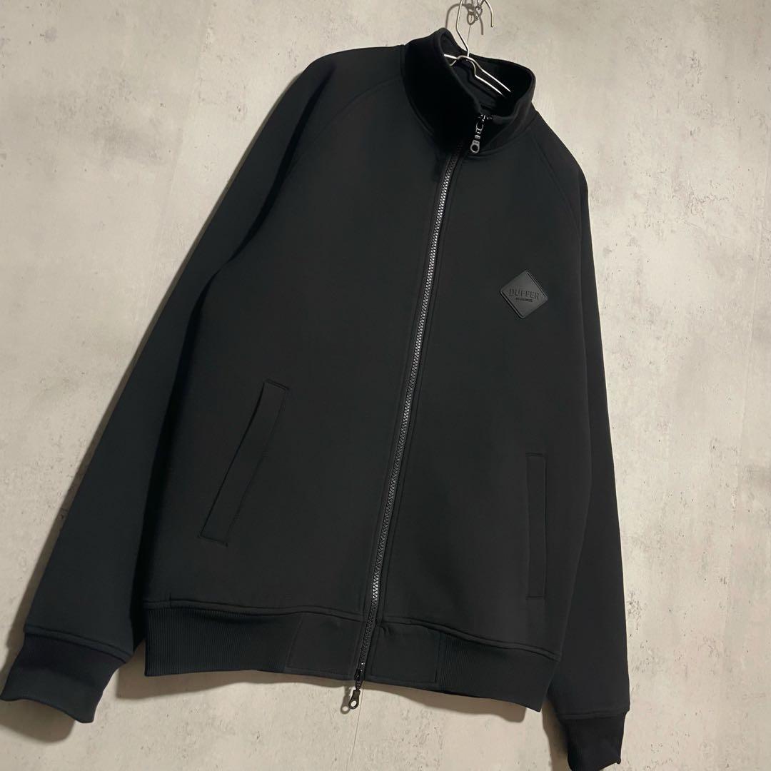 DUFFER BLACK LABEL ダンボールニット スタンド ジップトップス