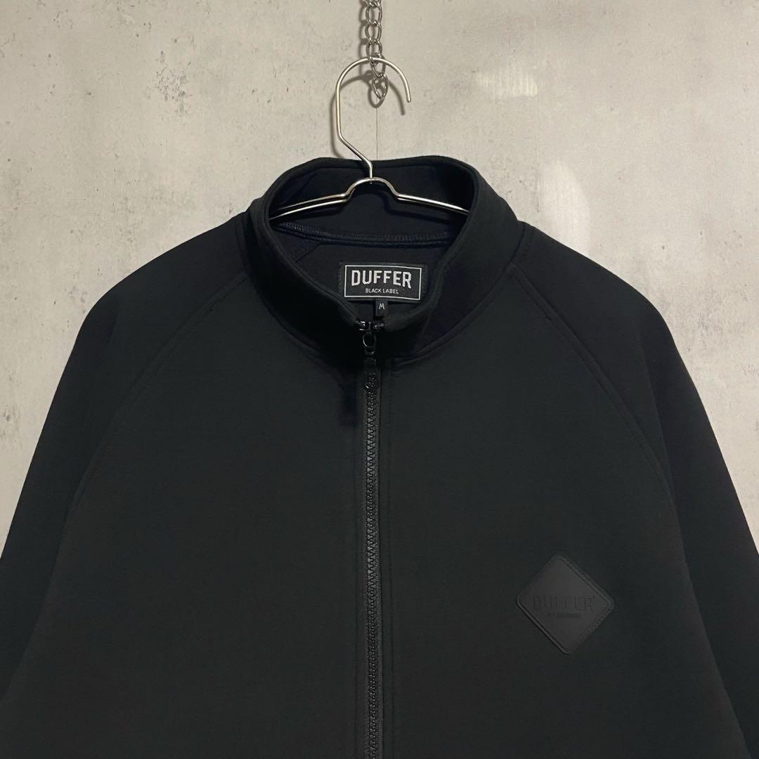 DUFFER BLACK LABEL ダンボールニット スタンド ジップトップス