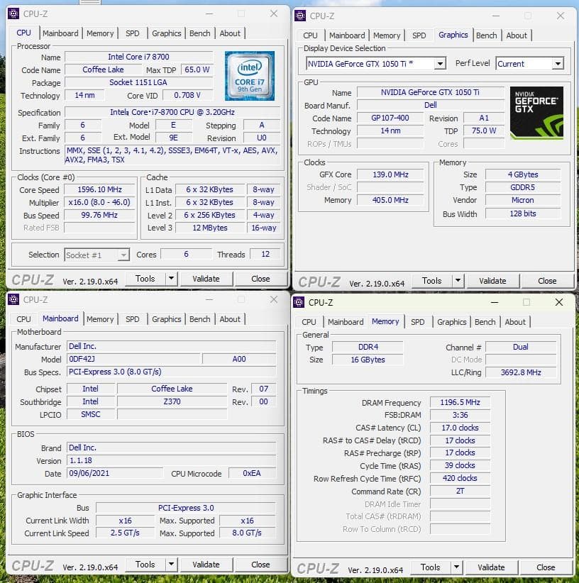 高性能!XPS8930/i7-8700/SSD+HDD/GTX1050Ti
