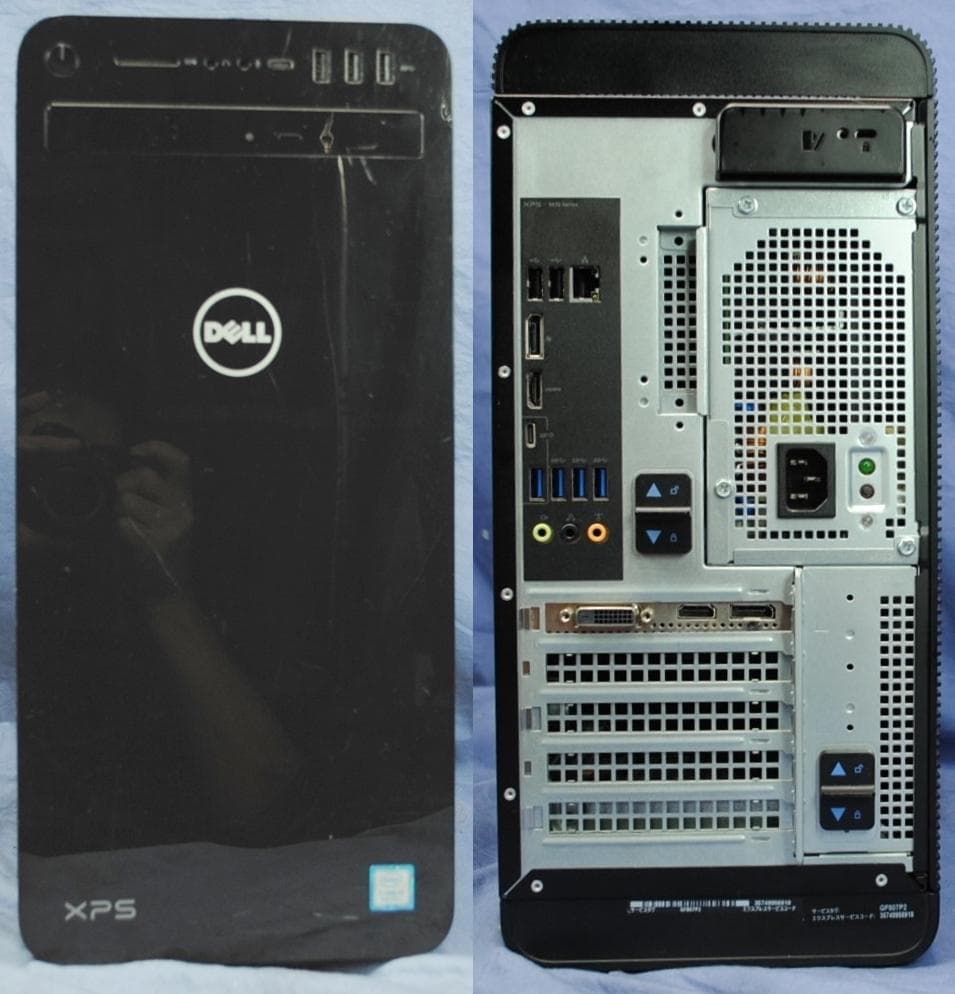 高性能!XPS8930/i7-8700/SSD+HDD/GTX1050Ti