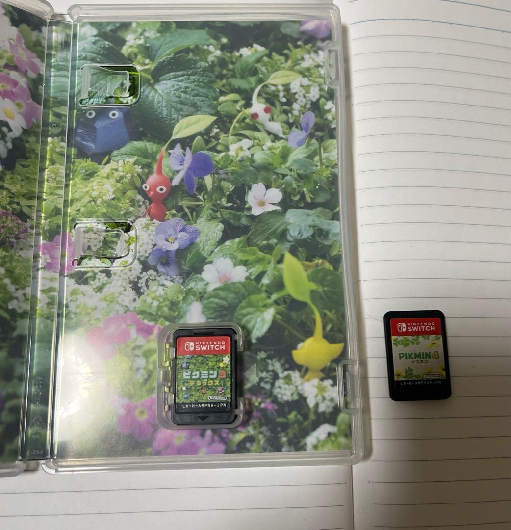 ◇最安値◇Switch＊ピクミン３デラックス&ピクミン４Set まとめ売り