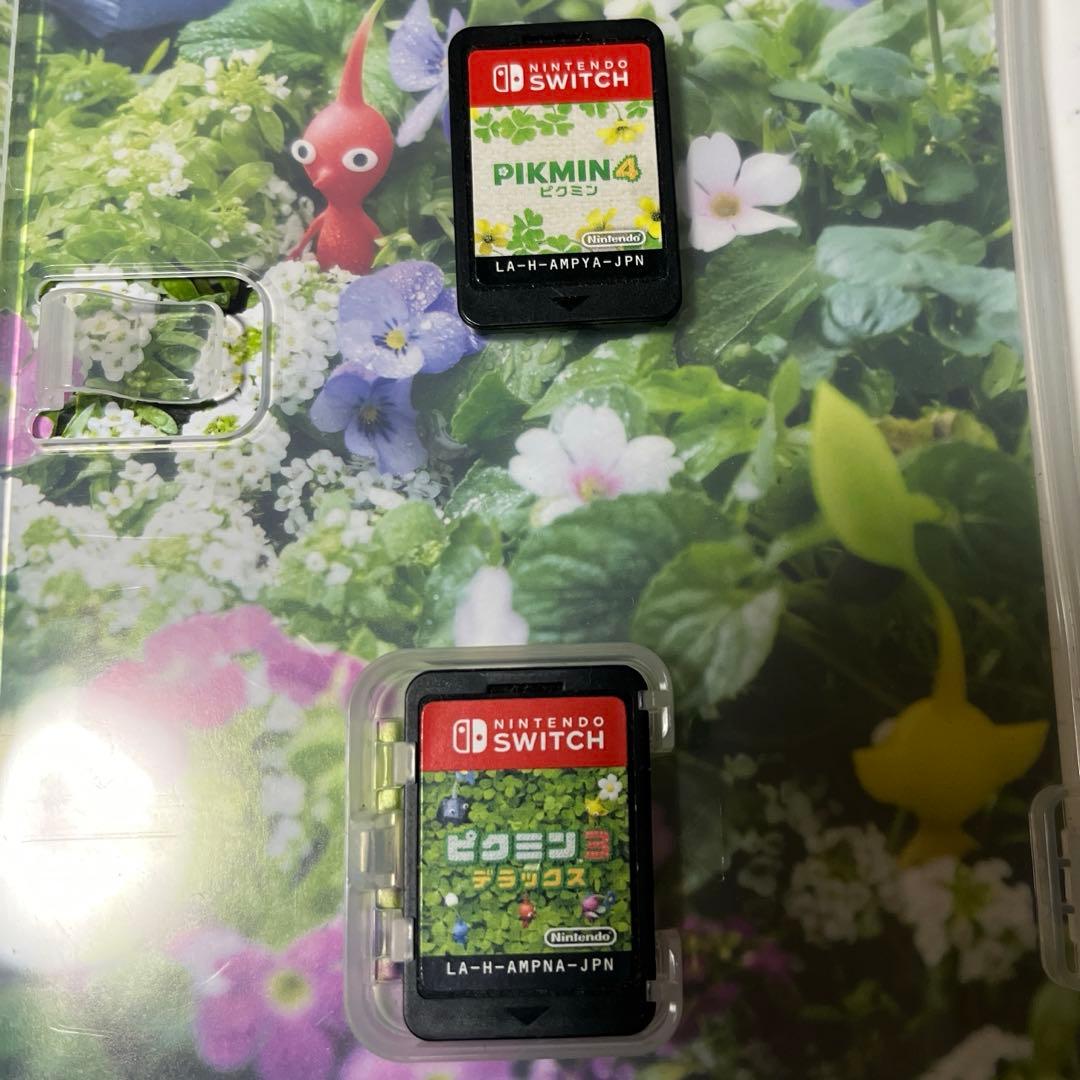 ◇最安値◇Switch＊ピクミン３デラックス&ピクミン４Set まとめ売り
