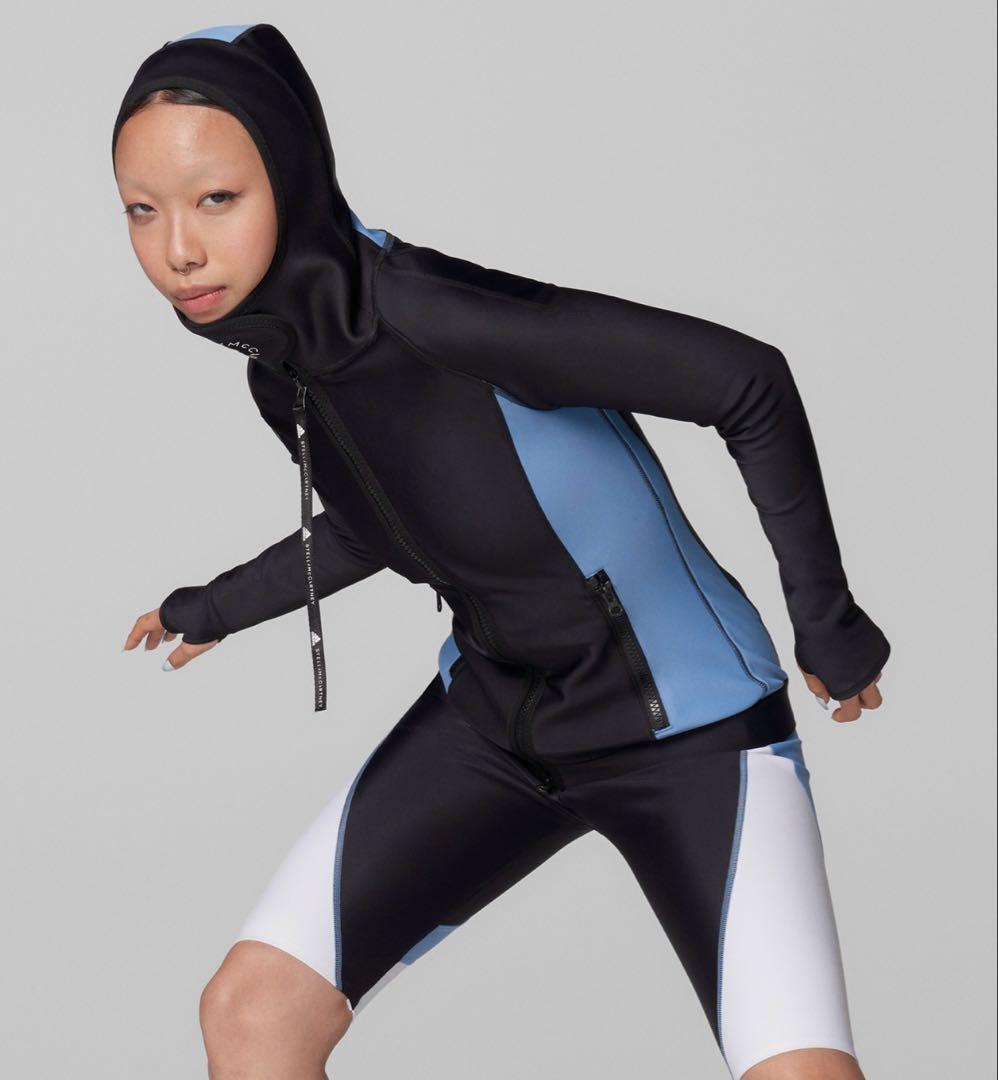 adidas by Stella McCartney フード付きラッシュガード