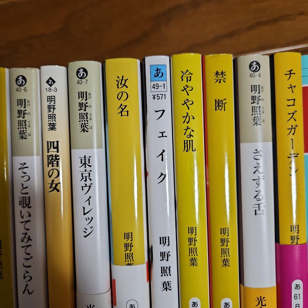 明野照葉 文庫本26冊セット