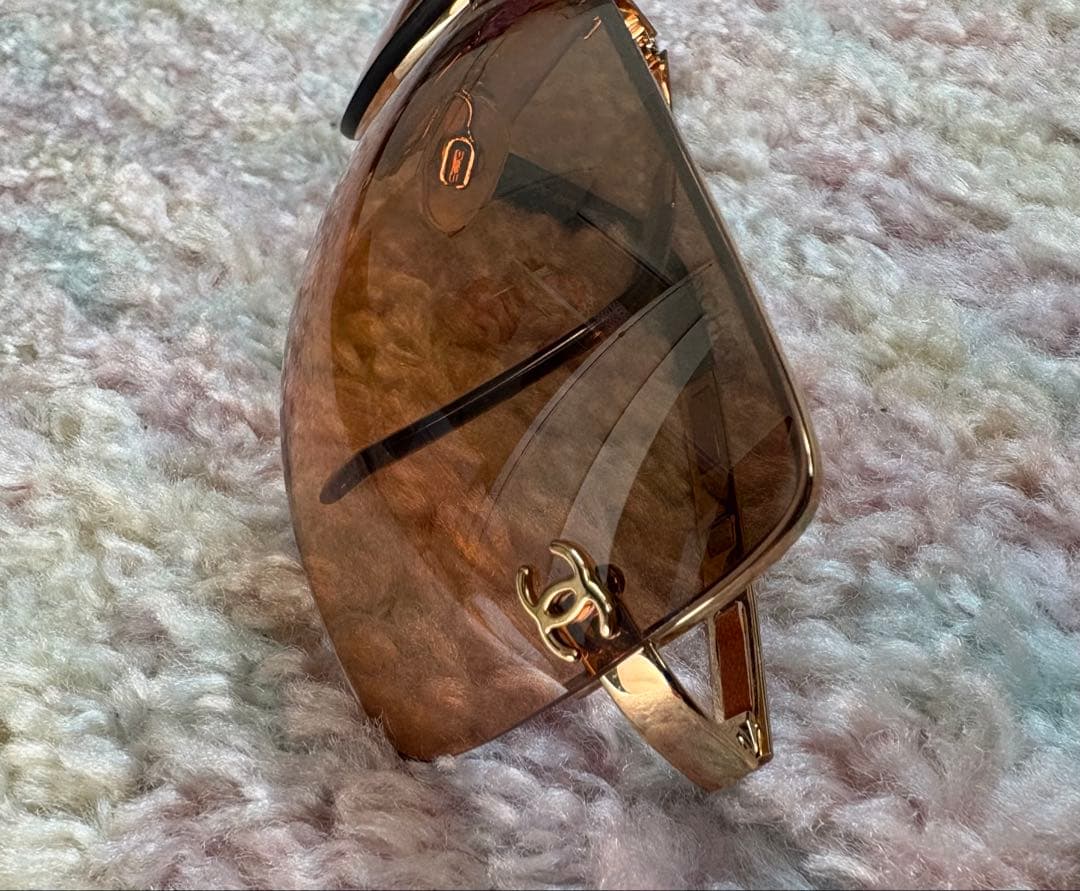 美品✨️【CHANEL リムレス サングラス】4112 ココマーク 中古
