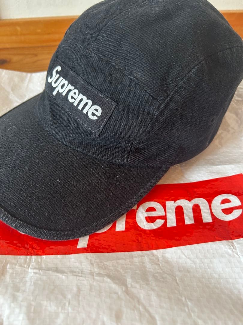 帽子 Supreme Cap \"Black\"