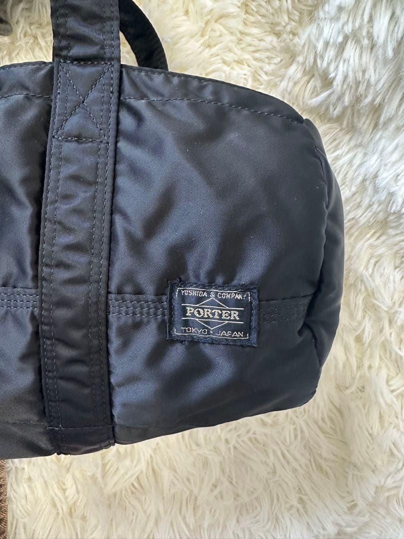 ✨廃盤品✨【PORTER ポーター】 タンカー ボストン ドラムバッグ 黒