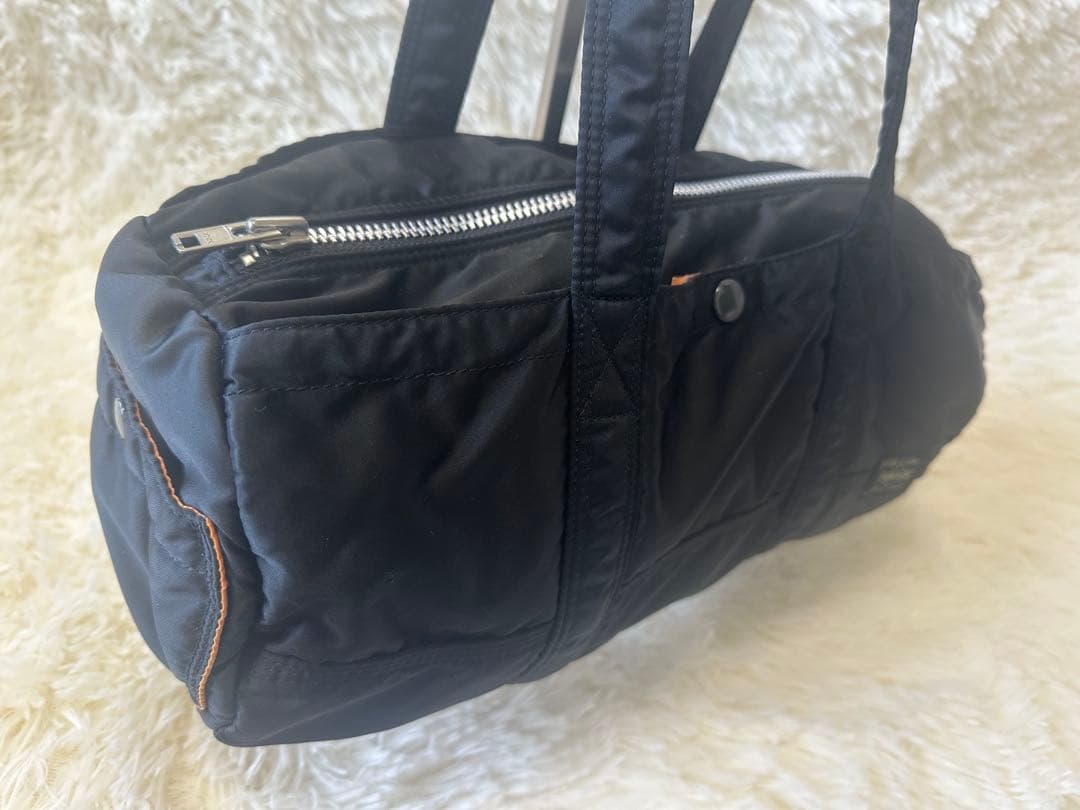 ✨廃盤品✨【PORTER ポーター】 タンカー ボストン ドラムバッグ 黒