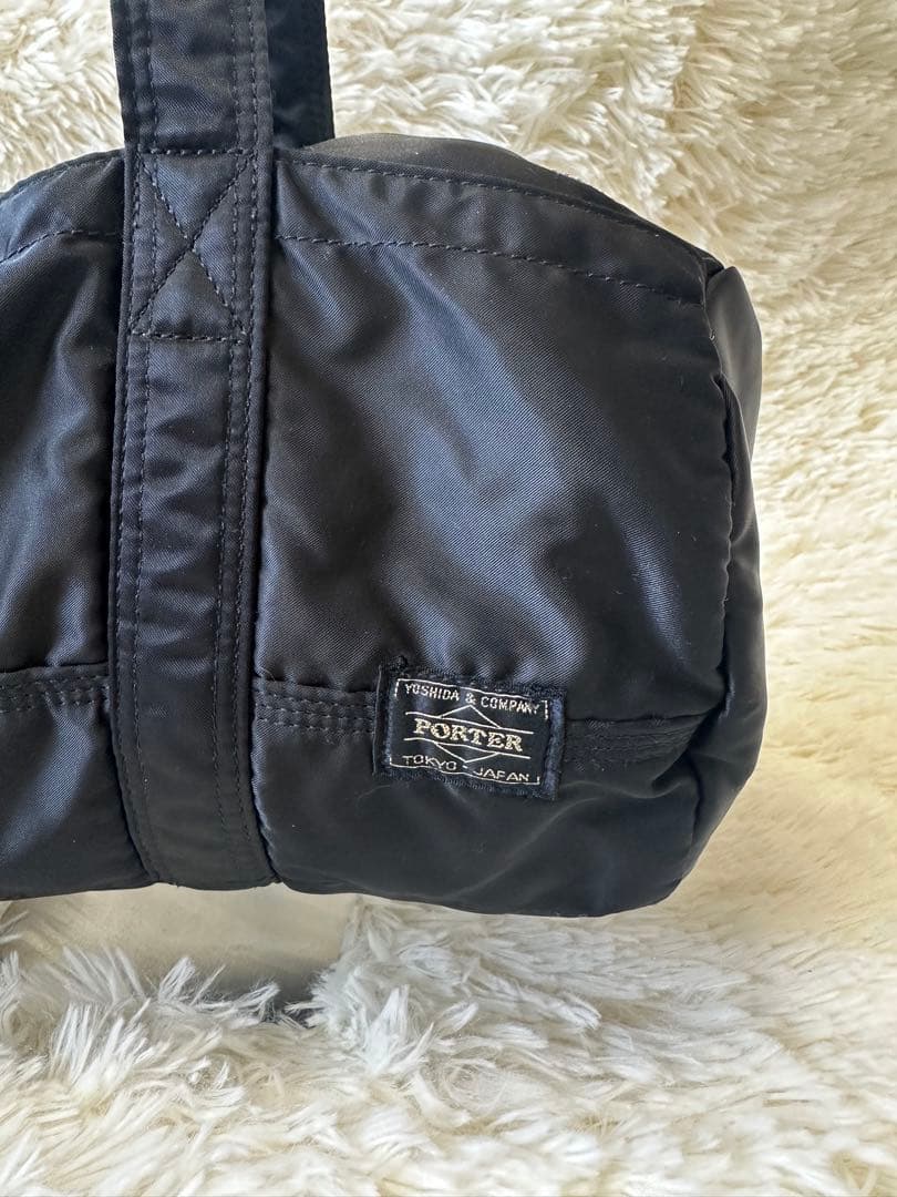 ✨廃盤品✨【PORTER ポーター】 タンカー ボストン ドラムバッグ 黒