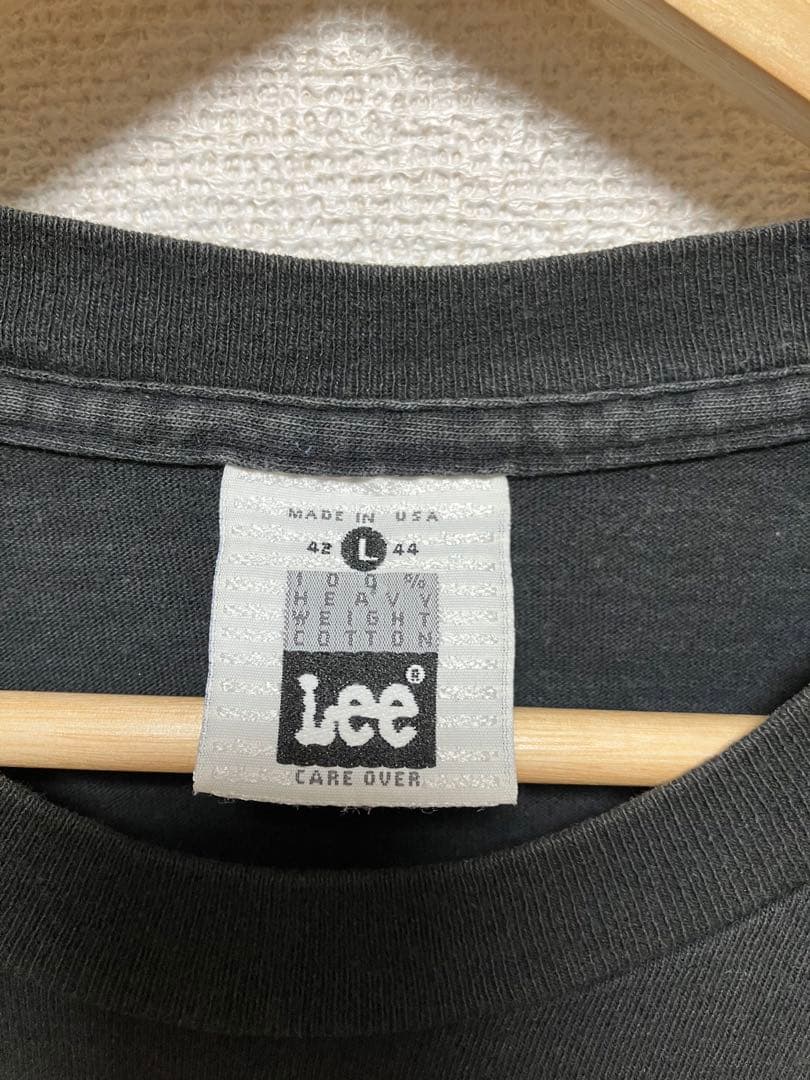 rare 90s USA スカルデザイン Tシャツ L 墨黒 ビンテージ