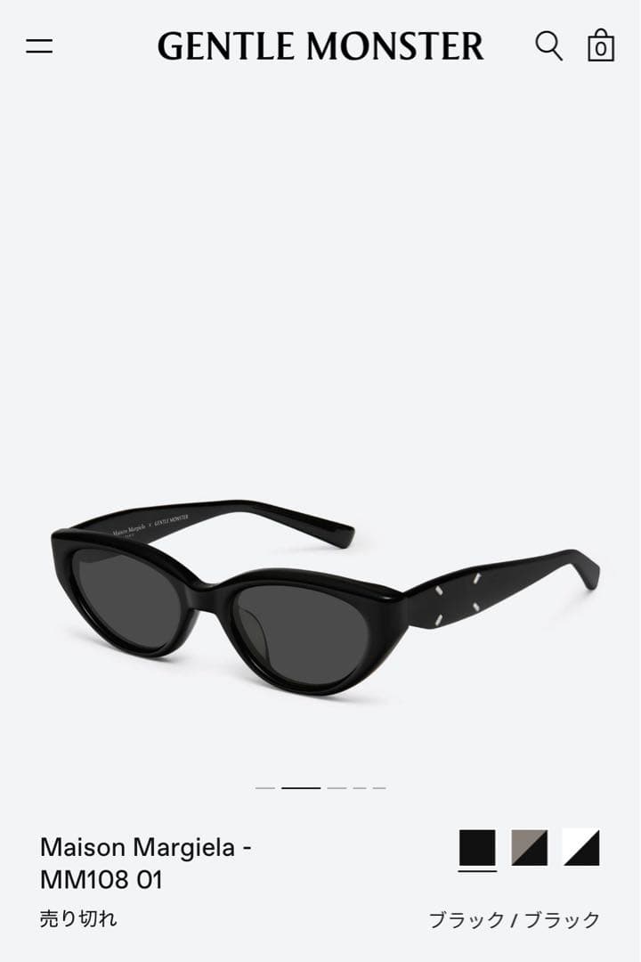 gentle monster Margiela MM108 サングラス