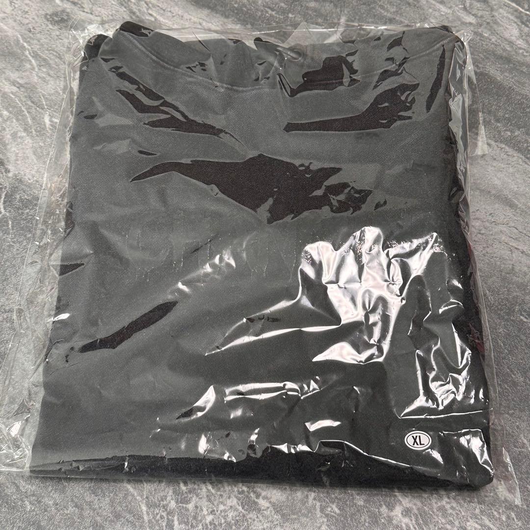 【美品】ちゃんみな フーディ パーカー AOD4 ブラック XL ダメージ加工