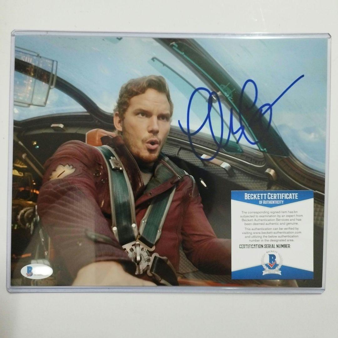 （Beckett社鑑定済み）クリスプラット　Chris pratt　サイン