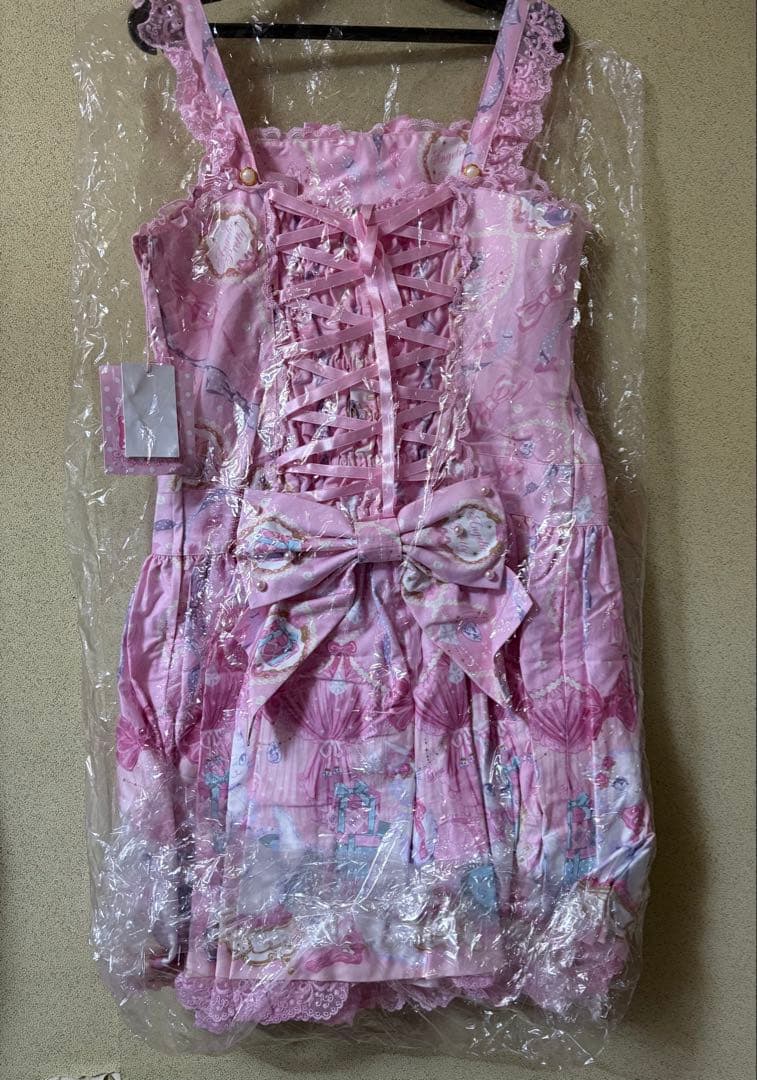 Angelic Pretty Dolly Cat ローウエストジャンパースカート
