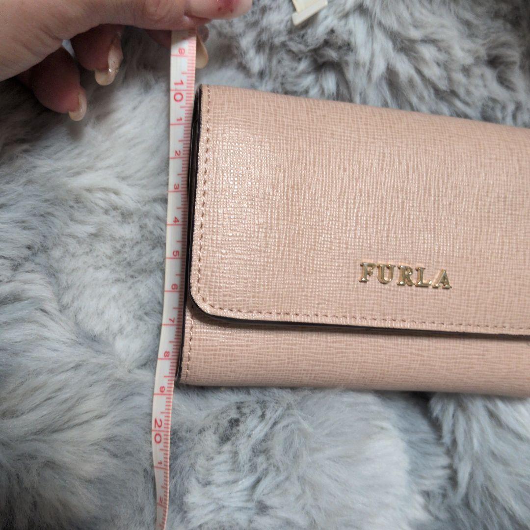 K*様 FURLA ピンク 三つ折り財布