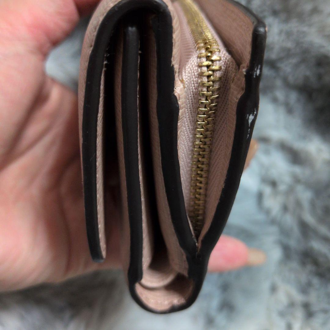 K*様 FURLA ピンク 三つ折り財布