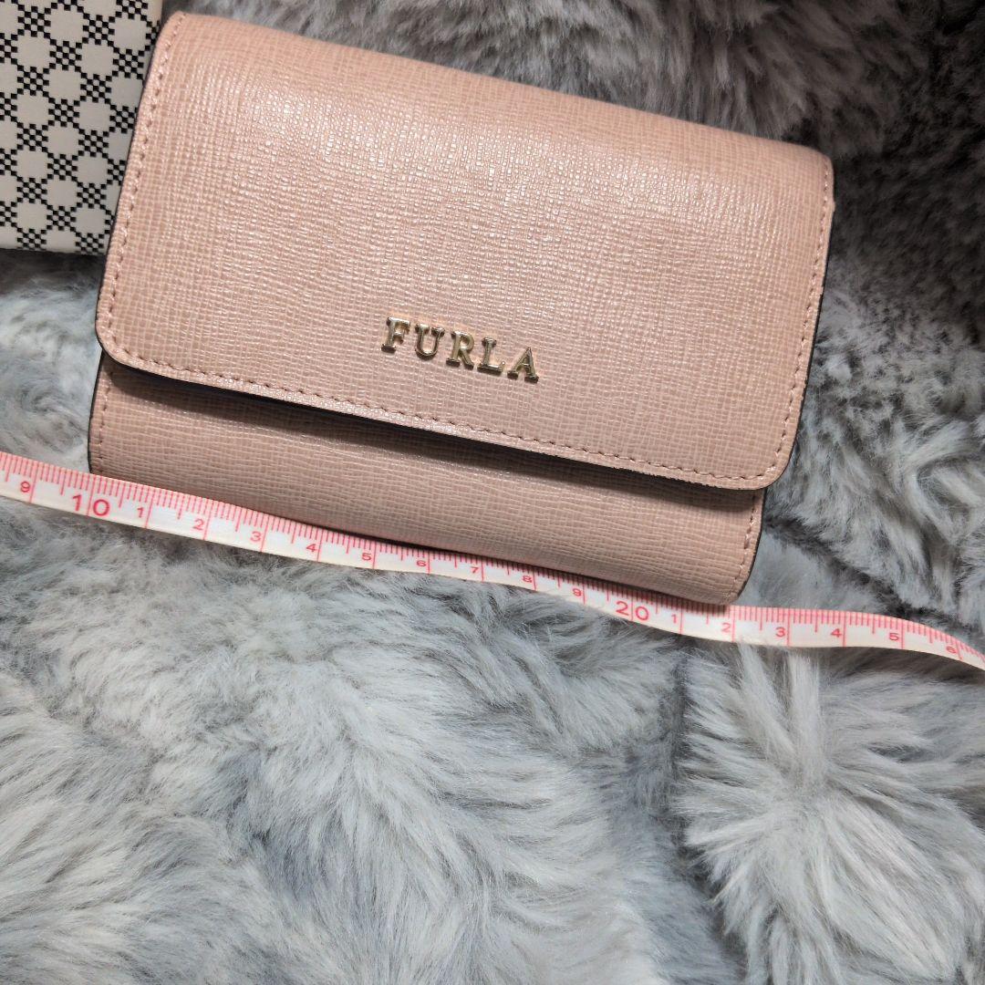 K*様 FURLA ピンク 三つ折り財布