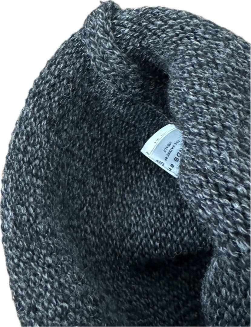 帽子 ENDS and MEANS Roll Up Wool Knit Cap