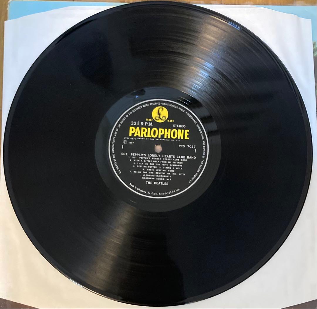 超絶レア美盤シンガポールオリジナルサージェントBeatlesビートルズレコード