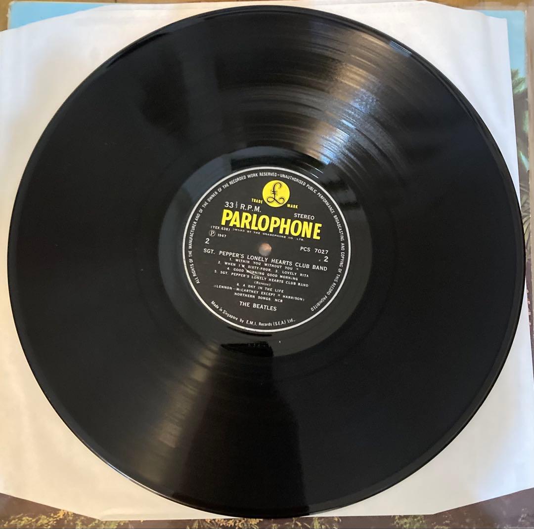 超絶レア美盤シンガポールオリジナルサージェントBeatlesビートルズレコード