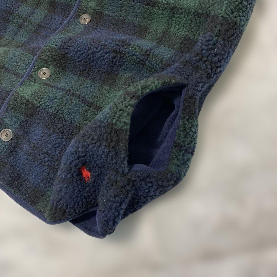【新品】POLO RALPH LAUREN／スリープウェア ボアベスト L