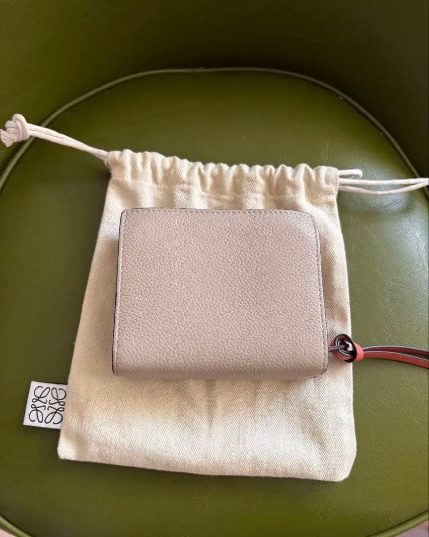 LOEWE コンパクトジップウォレット ソフトグレインカーフ