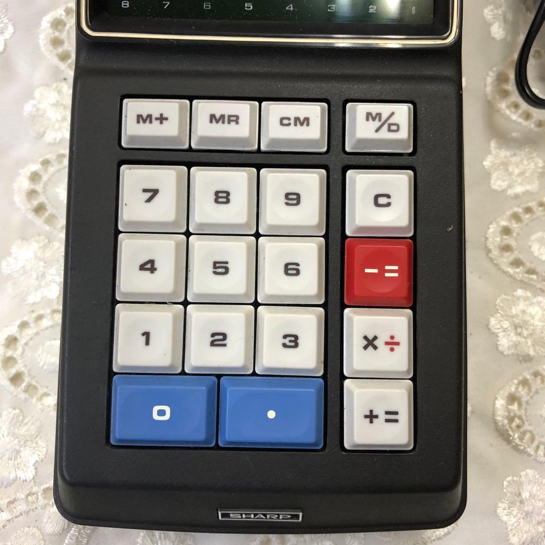 SHARP 電子ソロバン　COMPET EL-8M 1971年　コンペット