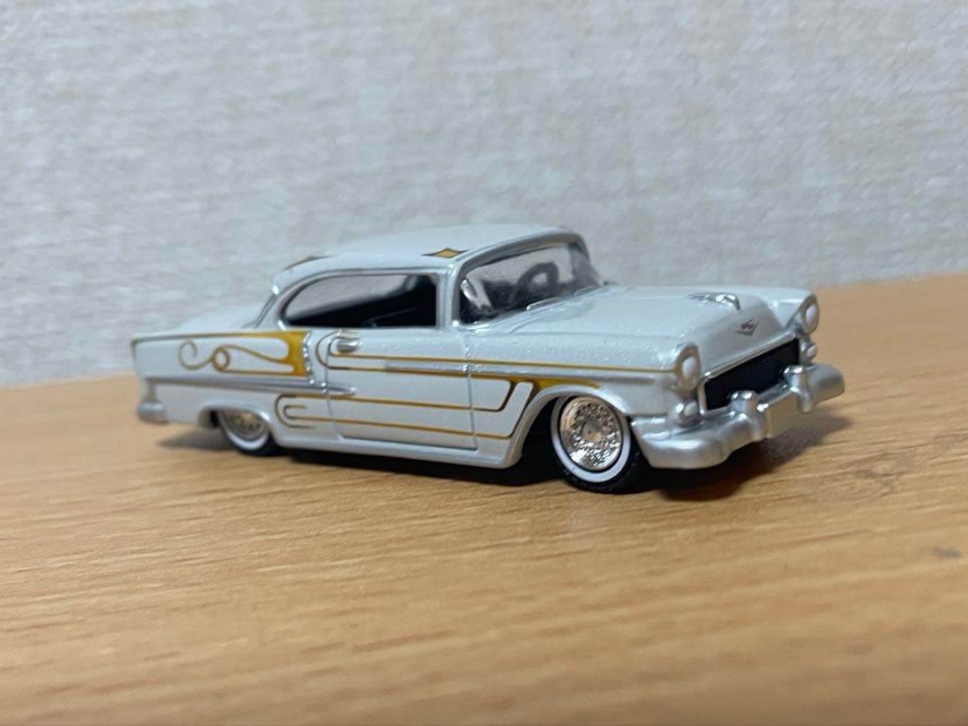 greenlight 1/64 ベルエア ローライダー ミニカー カスタム