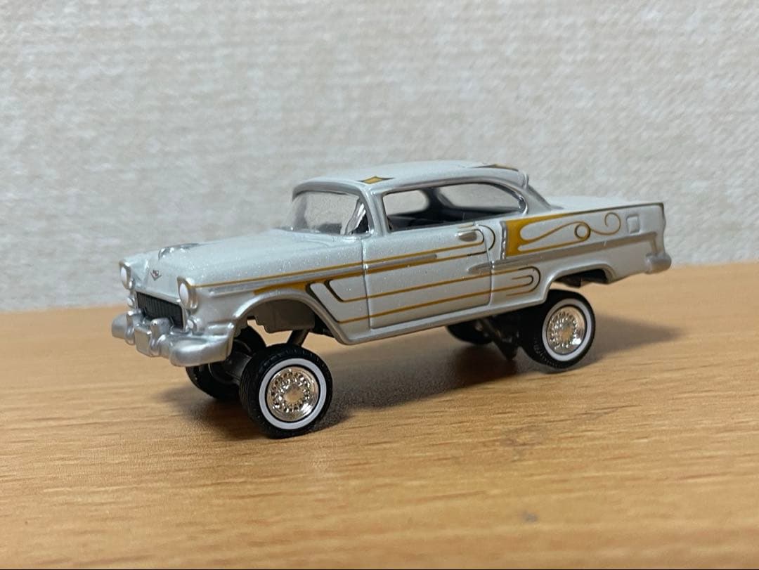greenlight 1/64 ベルエア ローライダー ミニカー カスタム