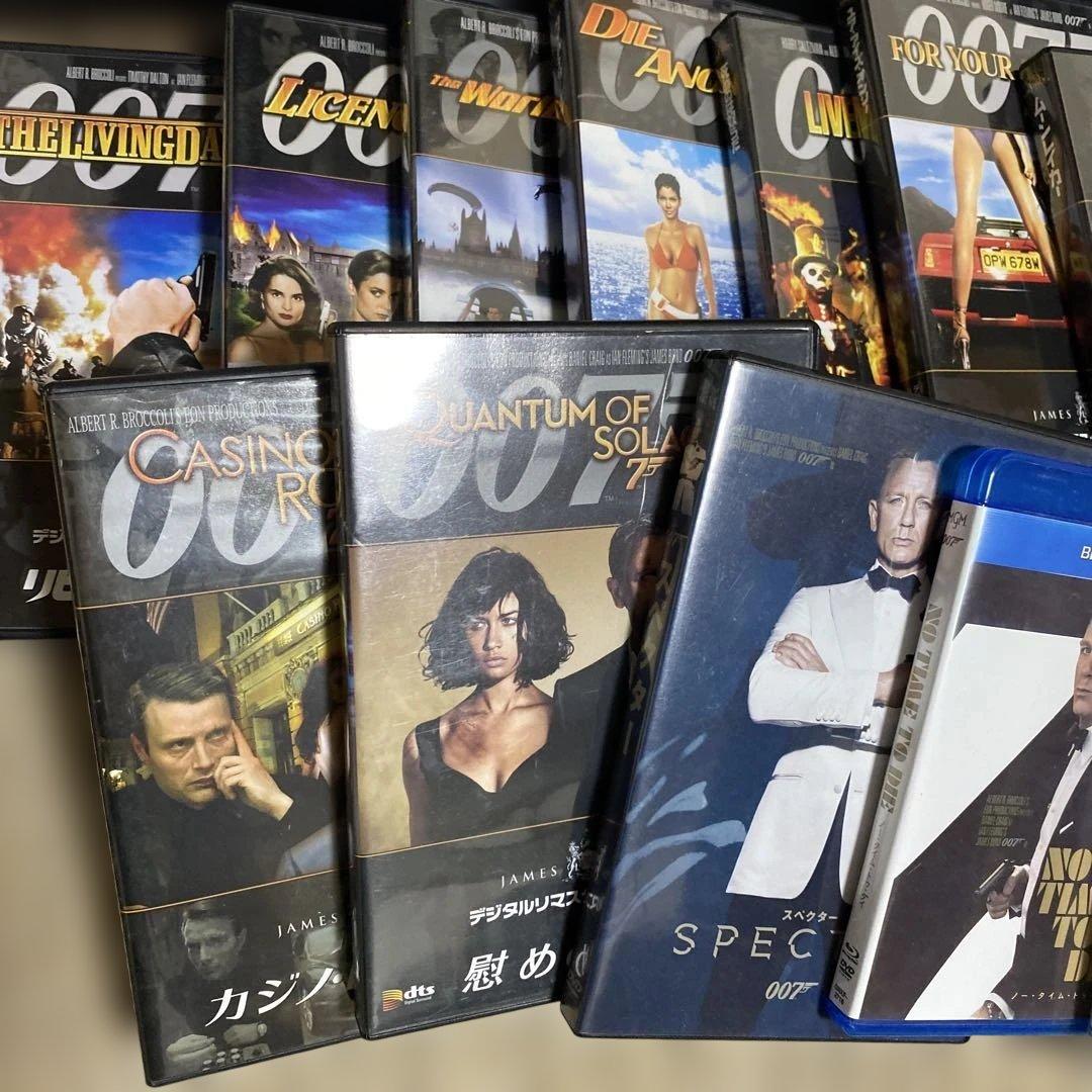 ボンドファンへ告ぐ！007シリーズ DVD 25作品セット 中古