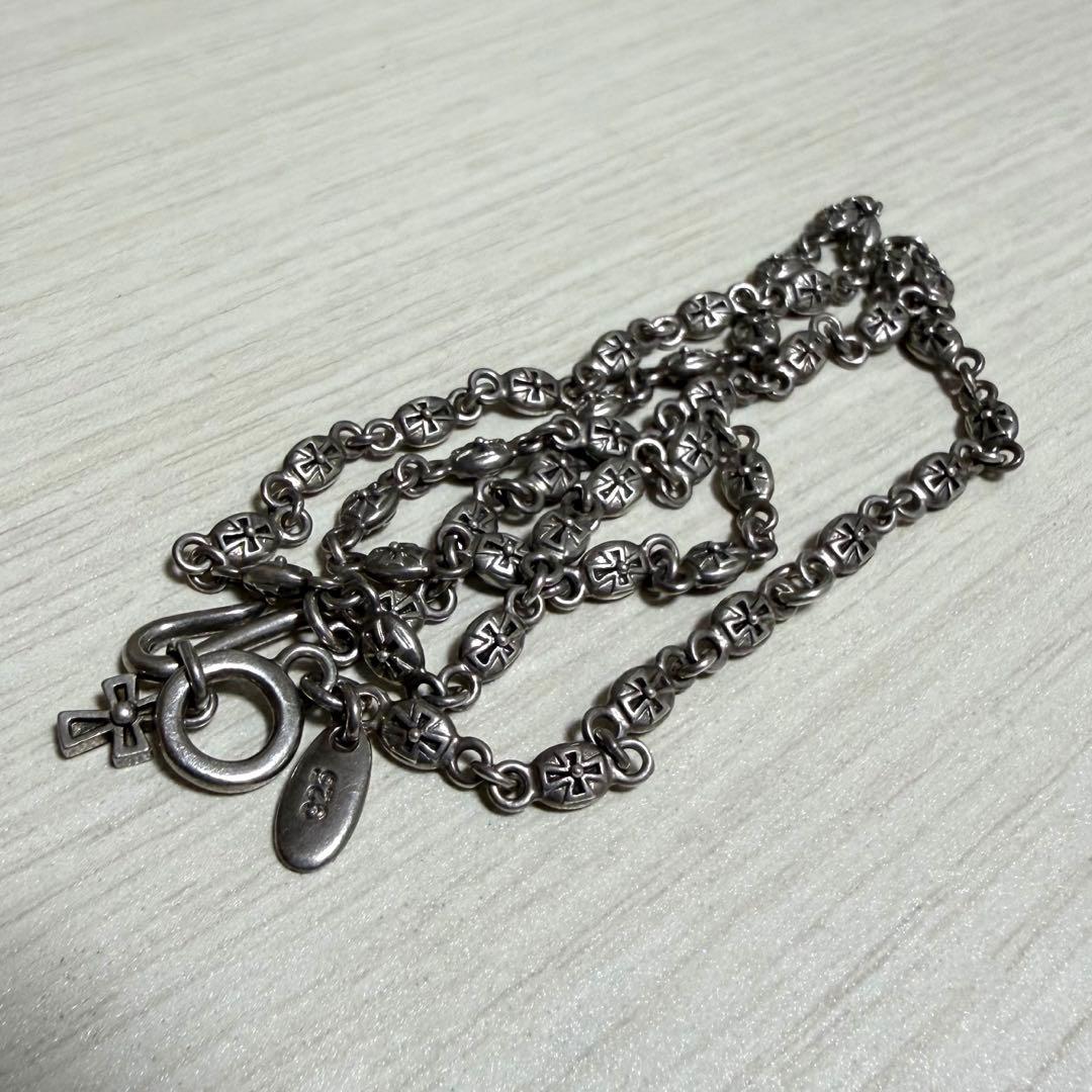 ぷ*ー様 美品✨JUSTIN DAVIS シルバーチェーンブレスレット　クロスチ