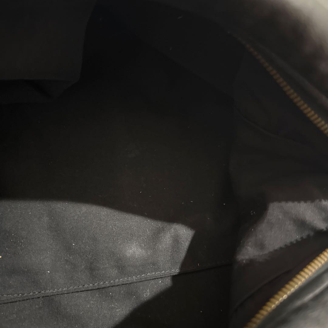 jas M.B. ボストンバッグ　黒　ショルダーつき