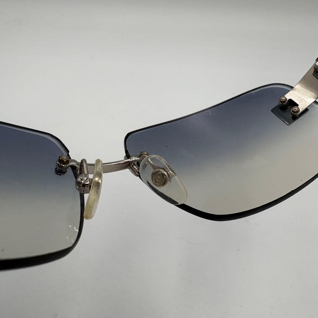 CHANEL シャネル　4026 リムレス　ココマーク　サングラス　メガネ