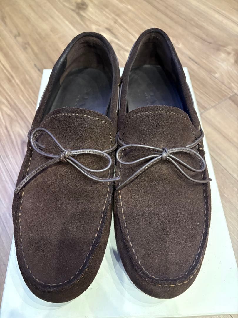 coach コーチ ローファー シューズ　スエード　約25cm