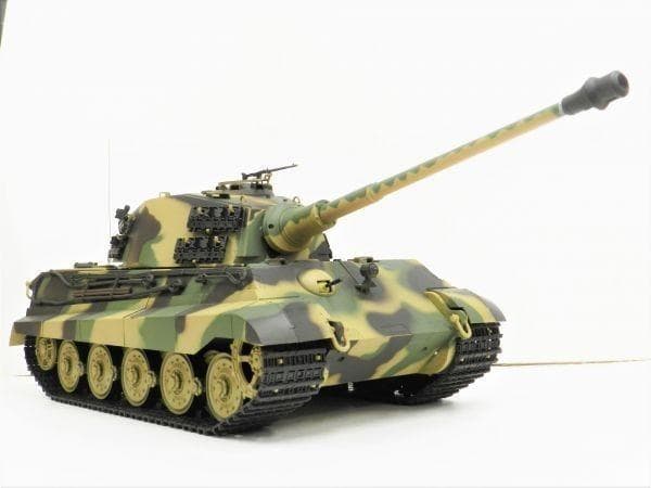 技術基準適合証明済 Heng Long 1/16 キングタイガー ヘンシェル砲塔