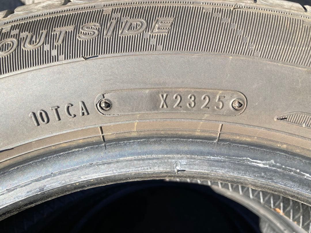 DUNLOP 185/60R15 25年製 夏タイヤ 【南-11 ①】