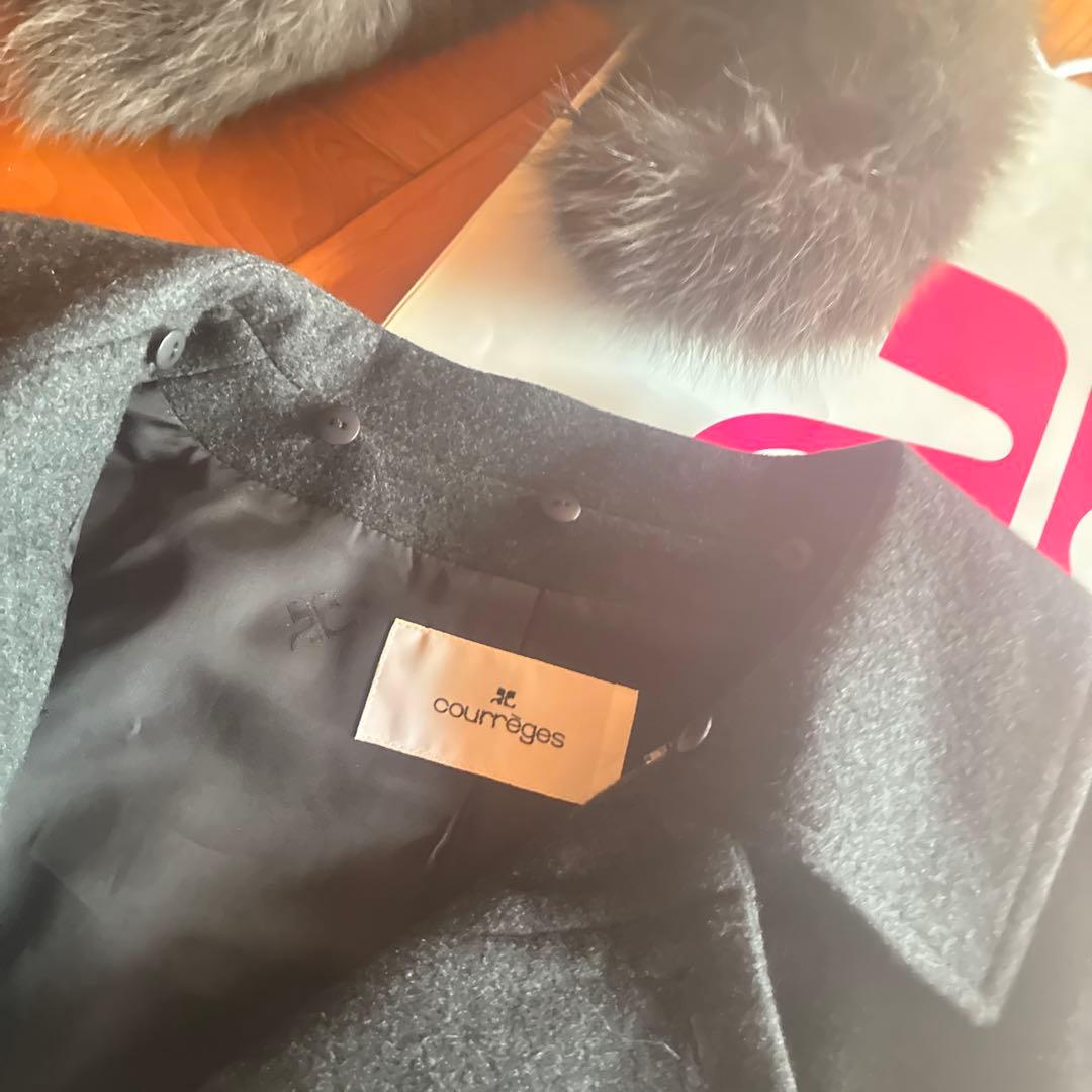 お値下げ致しました✨courreges♥️ダークグレー テーラードジャケット